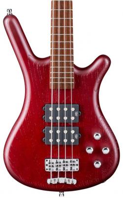 Solid body electric bass Warwick Rockbass Corvette $$ - Burgundy red satin
