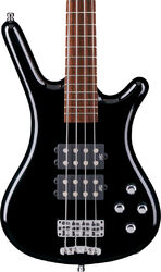 Solid body electric bass Warwick Rockbass Corvette $$ - Solid black