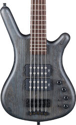 Solid body electric bass Warwick Teambuilt Pro Series Corvette $$ 5-String - Nirvana black trans. satin