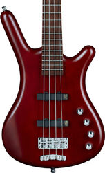 Rockbass Corvette Basic 4 String - burgundy red satin