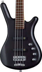 Solid body electric bass Warwick Rockbass Corvette Basic - Nirvana black satin