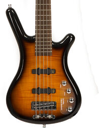 Solid body electric bass Warwick Rockbass Corvette Classic 5-String - Almond sunburst