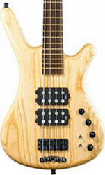 Solid body electric bass Warwick Corvette $$ double buck - Natural
