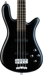 Solid body electric bass Warwick Robert Trujillo 4-String - Solid black satin