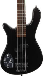 Solid body electric bass Warwick Rockbass Streamer LX 4-String LH - Solid black