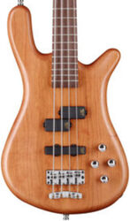 Solid body electric bass Warwick PRO GPS Streamer LX 4-String - Natural satin