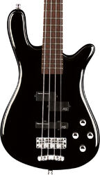 Solid body electric bass Warwick Rockbass Streamer LX 4-String - Solid black