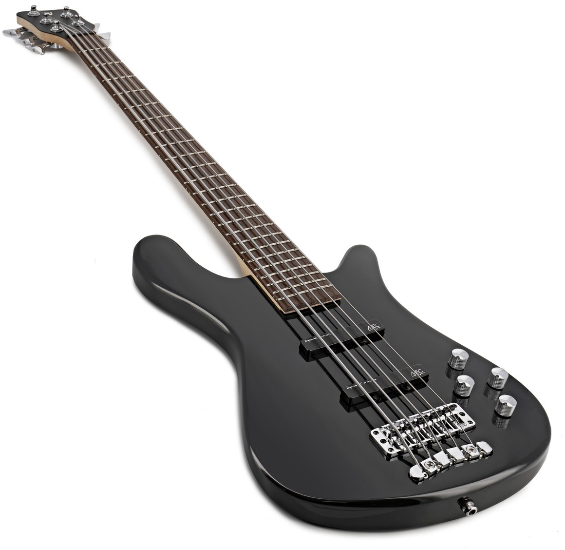 Warwick Streamer Lx 5c Rockbass Active Wen - Solid Black - Solid body electric bass - Variation 2