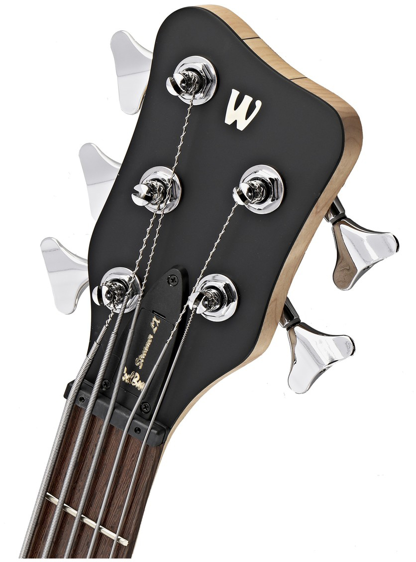Warwick Streamer Lx 5c Rockbass Active Wen - Solid Black - Solid body electric bass - Variation 4