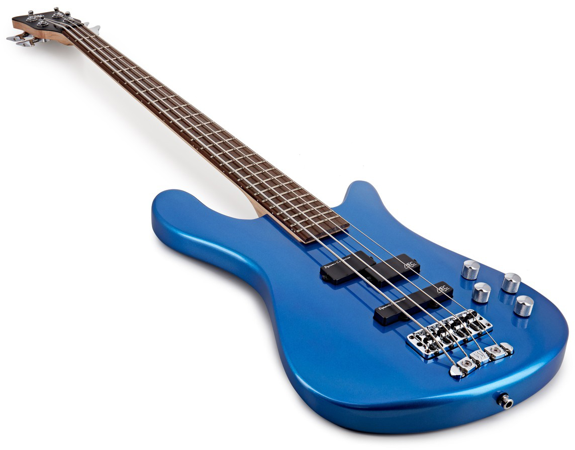 Warwick Streamer Lx4 Rockbass Active Wen - Solid Blue Metallic - Solid body electric bass - Variation 2