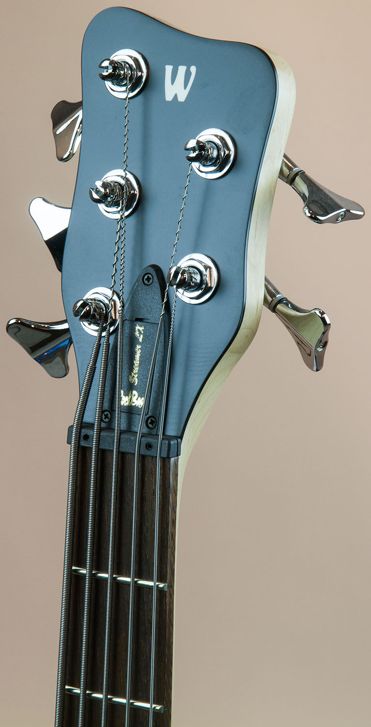Warwick Streamer Lx 5 String Rockbass 5-cordes Active Wen +housse - Blue Metallic - Solid body electric bass - Variation 4