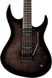 Str shape electric guitar Washburn                       XMPRO2FR - Flame black burst