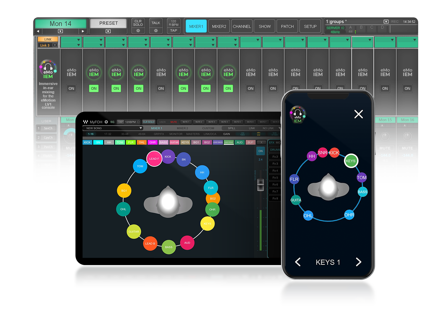 Waves Lv1 Classic - Digital mixing desk - Variation 3