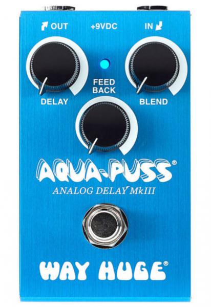 Reverb, delay & echo effect pedal Way huge Aqua-Puss Analog Delay MKIII WM71