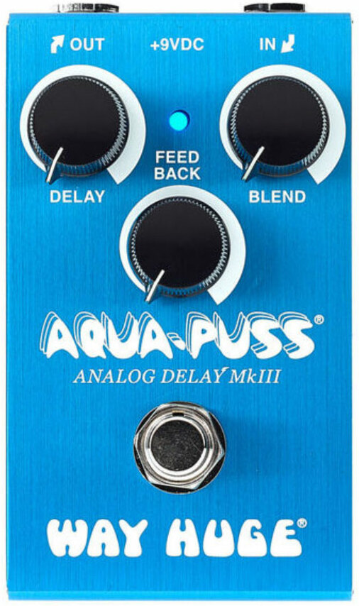 Way Huge Aqua-puss Analog Delay Mkiii Wm71 - Reverb, delay & echo effect pedal - Main picture