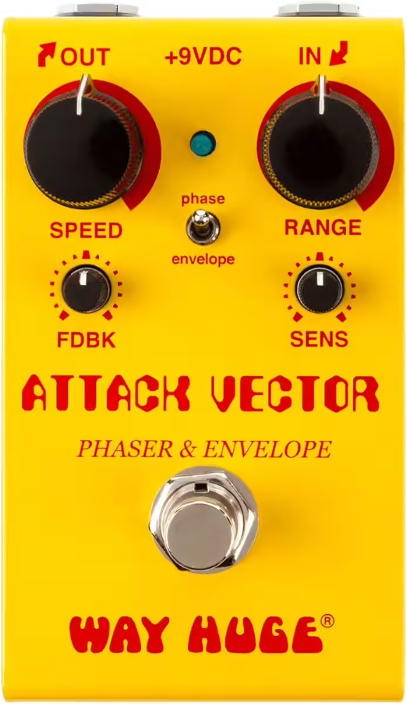 Way Huge Smalls Attack Vector Phaser & Envelope Wm92 - Modulation, chorus, flanger, phaser & tremolo effect pedal - Main picture