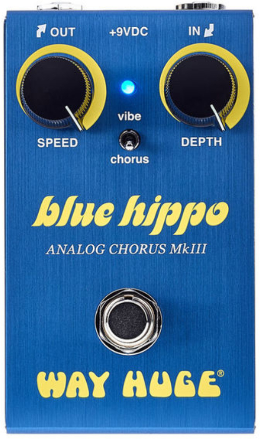 Way Huge Smalls Blue Hippo Analog Chorus Mkiii Wm61 - Modulation, chorus, flanger, phaser & tremolo effect pedal - Main picture