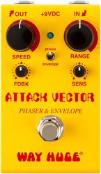 Modulation, chorus, flanger, phaser & tremolo effect pedal Way huge Smalls Attack Vector Phaser & Envelope WM92