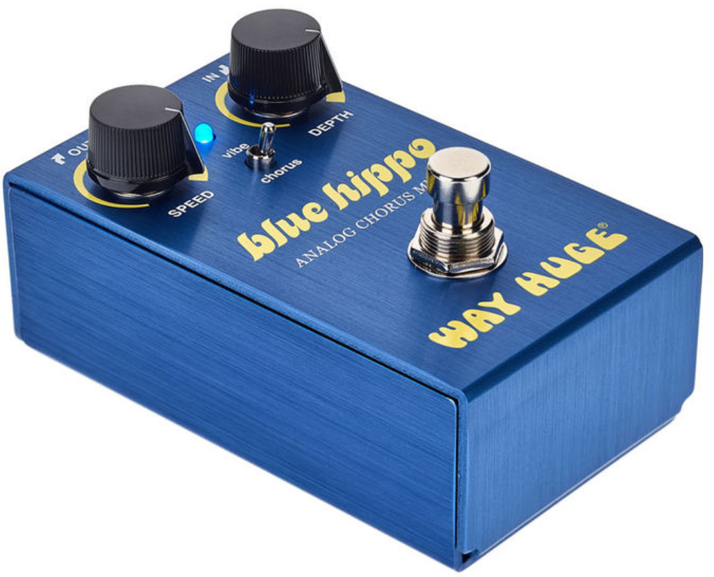 Way Huge Smalls Blue Hippo Analog Chorus Mkiii Wm61 - Modulation, chorus, flanger, phaser & tremolo effect pedal - Variation 2