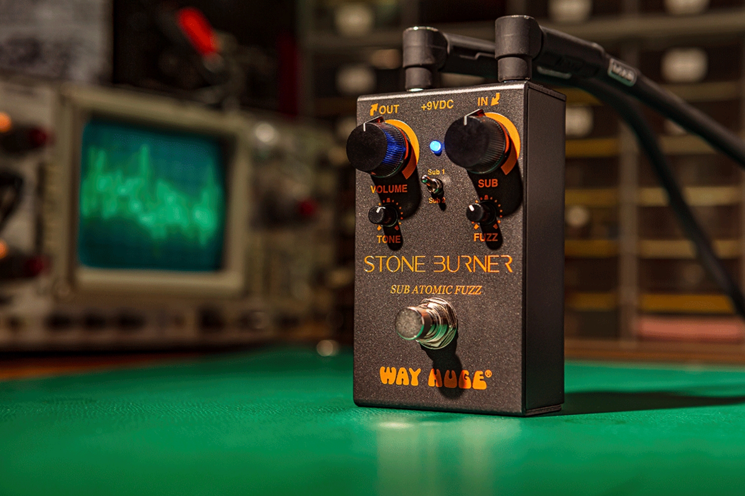 Way Huge Smalls Stone Burner Sub Atomic Fuzz Wm81 - Overdrive, distortion & fuzz effect pedal - Variation 5