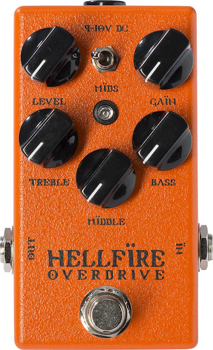 Weehbo Hellfire Overdrive - Overdrive, distortion & fuzz effect pedal - Main picture
