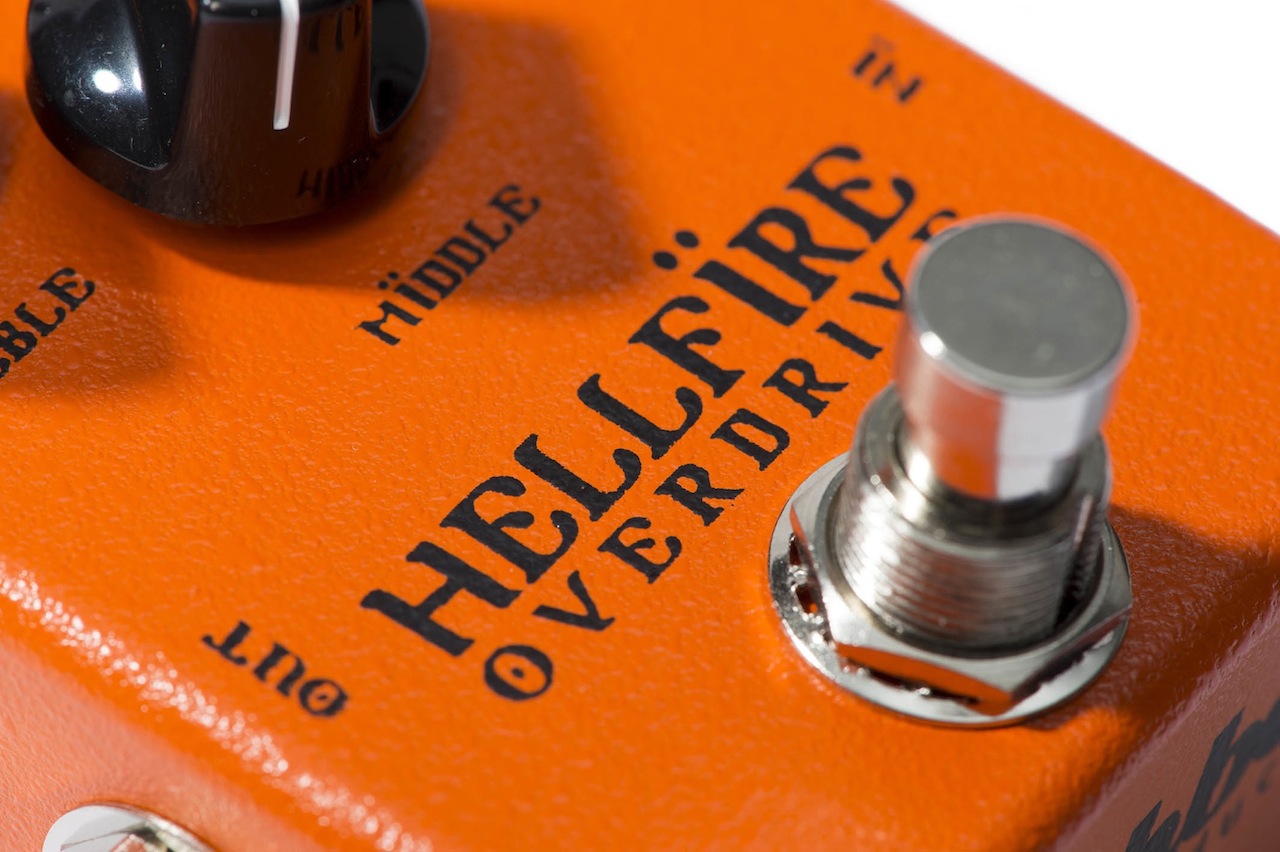 Weehbo Hellfire Overdrive - Overdrive, distortion & fuzz effect pedal - Variation 2