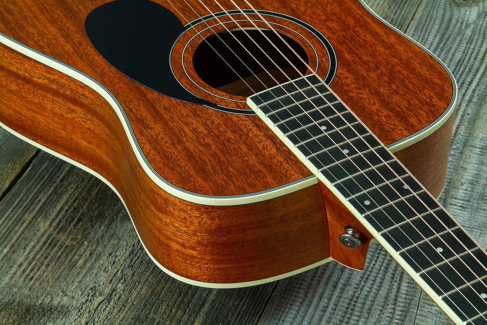 Wesland Bg350-nat Travel Shsc Tout Acajou Tec - Natural - Folk guitar - Variation 4
