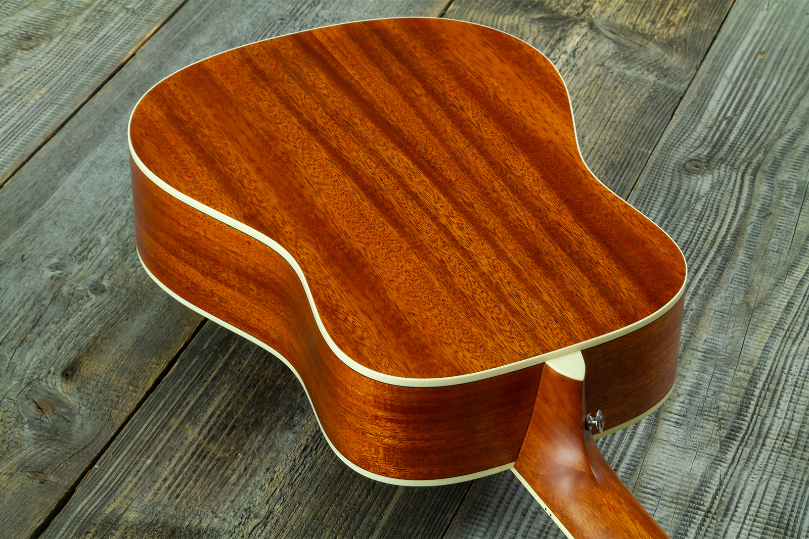 Wesland Bg350-nat Travel Shsc Tout Acajou Tec - Natural - Folk guitar - Variation 7