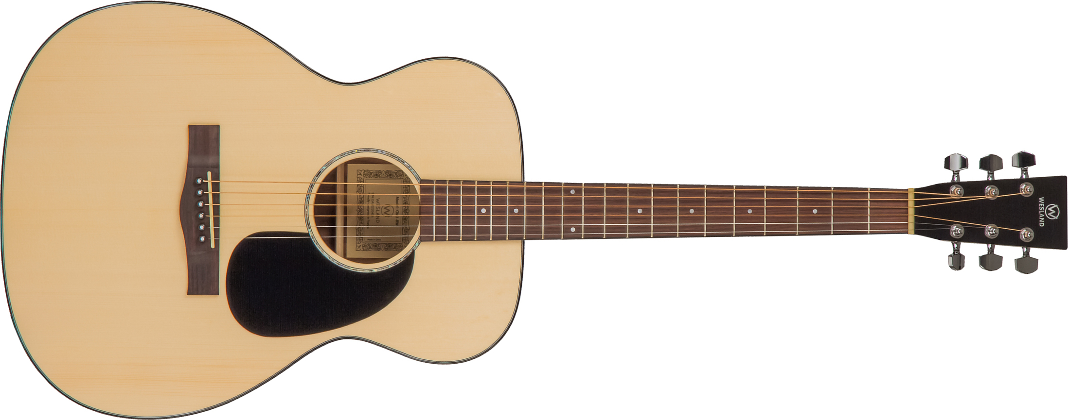 Wesland Om1-rw Orchestra Model Epicea Palissandre Rw - Natural - Acoustic guitar & electro - Main picture