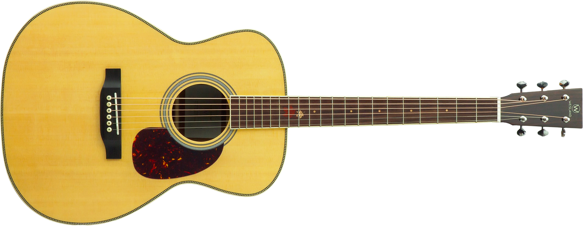 Wesland Om700-nat Om Epicea Acajou Rw - Natural - Folk guitar - Main picture