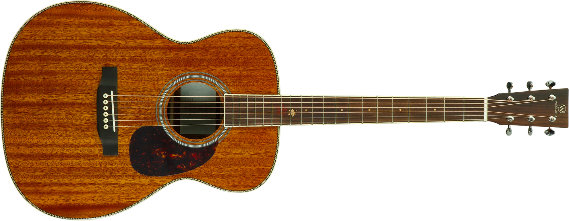 Wesland Om750-nat Om Tout Acajou Rw - Natural - Folk guitar - Main picture