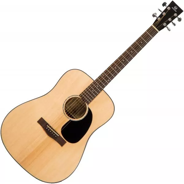 Electro acoustic guitar Wesland DR1-MCE - Natural