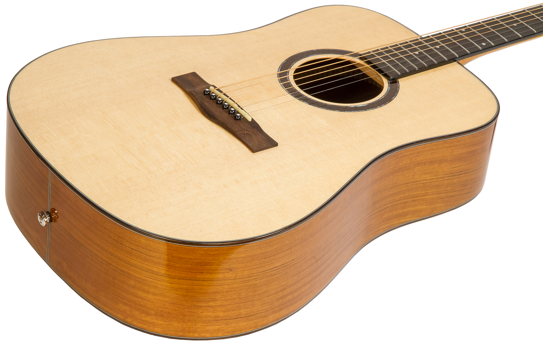 Wesland Dr1-w Dreadnought Epicea Noyer Rw - Natural - Acoustic guitar & electro - Variation 1