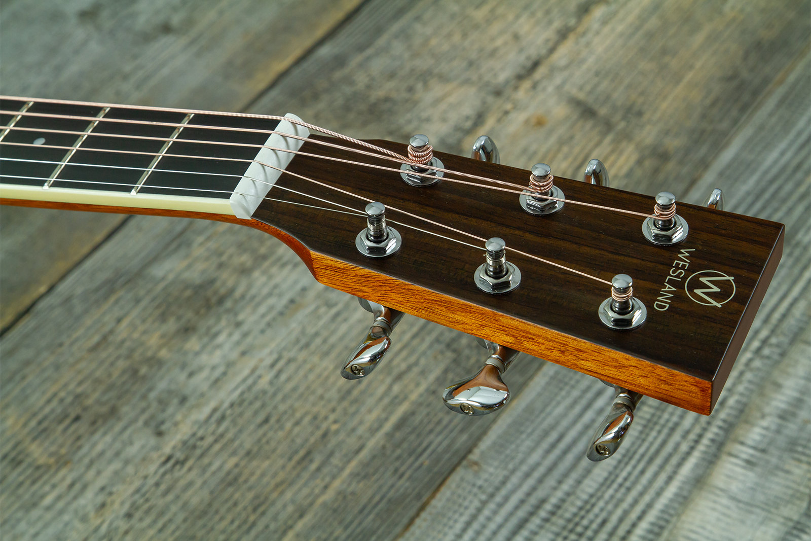 Wesland Dr300-ce-nat Dreadnought Cw Epicea Acajou Tec - Natural - Folk guitar - Variation 9