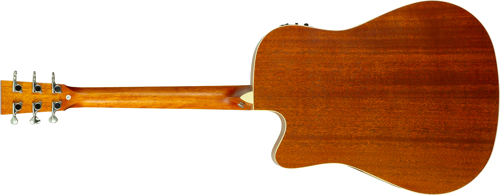 Wesland Dr300-ce-nat Dreadnought Cw Epicea Acajou Tec - Natural - Folk guitar - Variation 1