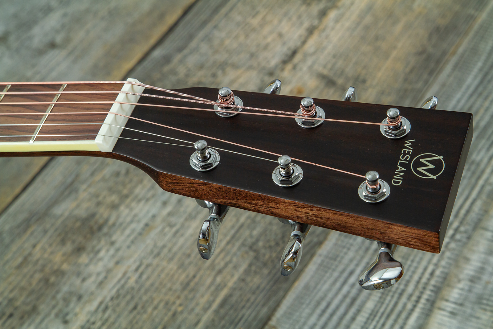 Wesland Dr500-ce-nat Dreadnought Cw Epicea Palissandre Rw - Natural - Folk guitar - Variation 6