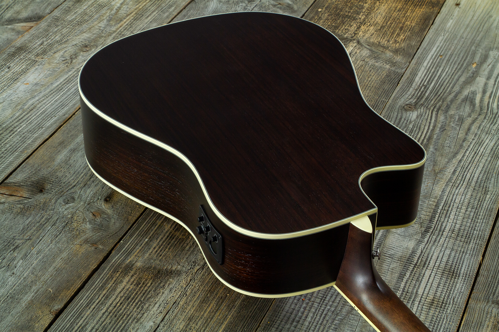 Wesland Dr500-ce-nat Dreadnought Cw Epicea Palissandre Rw - Natural - Folk guitar - Variation 7