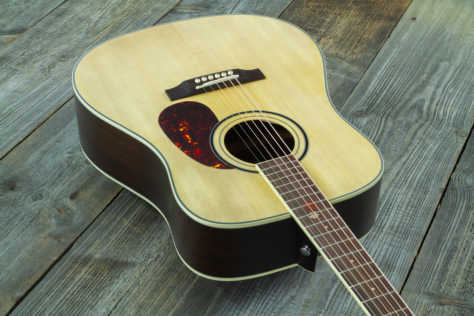 Wesland Dr500-nat Dreadnought Epicea Palissandre Rw - Natural - Folk guitar - Variation 2