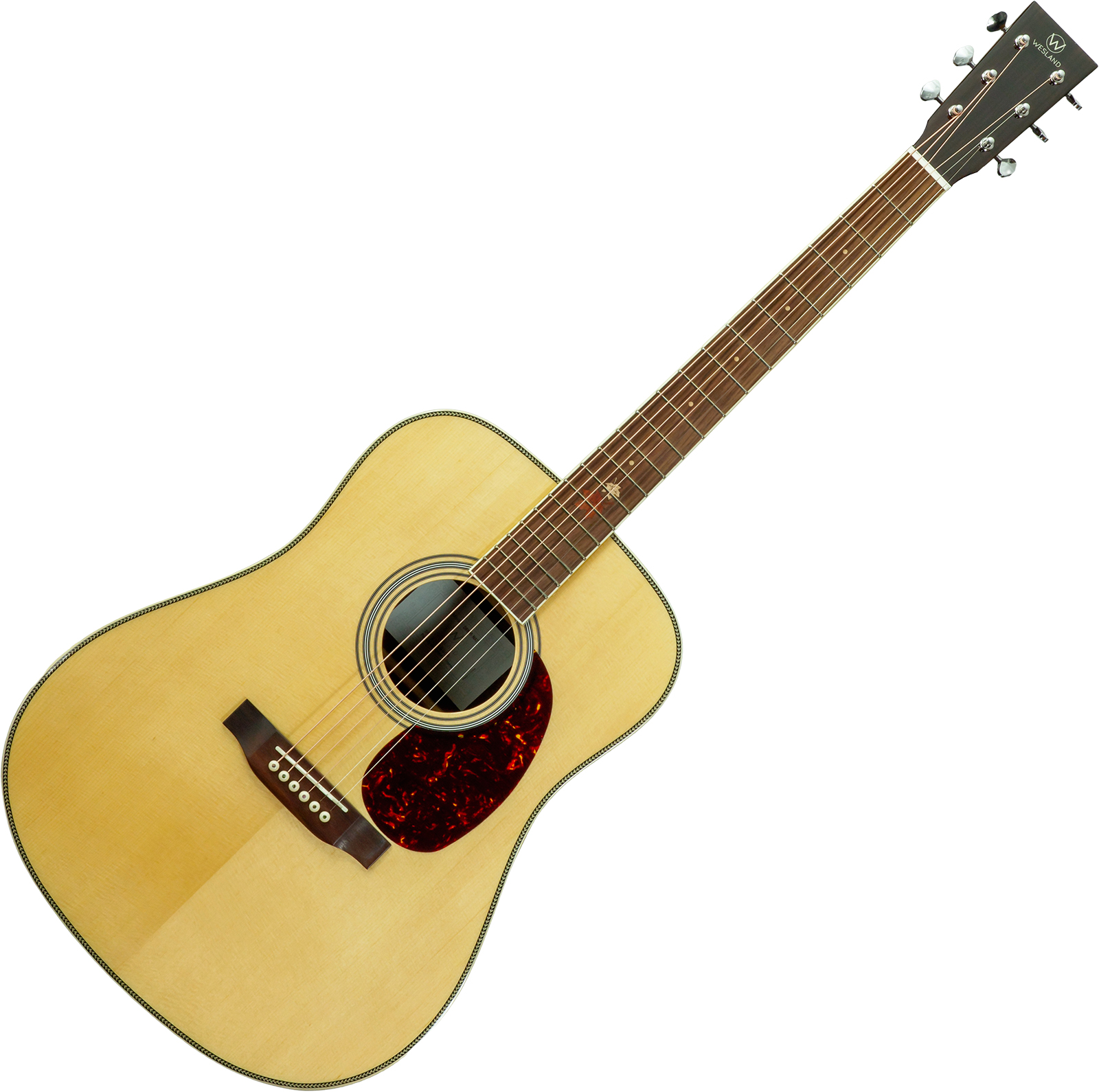 Wesland Dr800-nat Dreadnought Epicea Palissandre Rw - Natural - Folk guitar - Variation 1