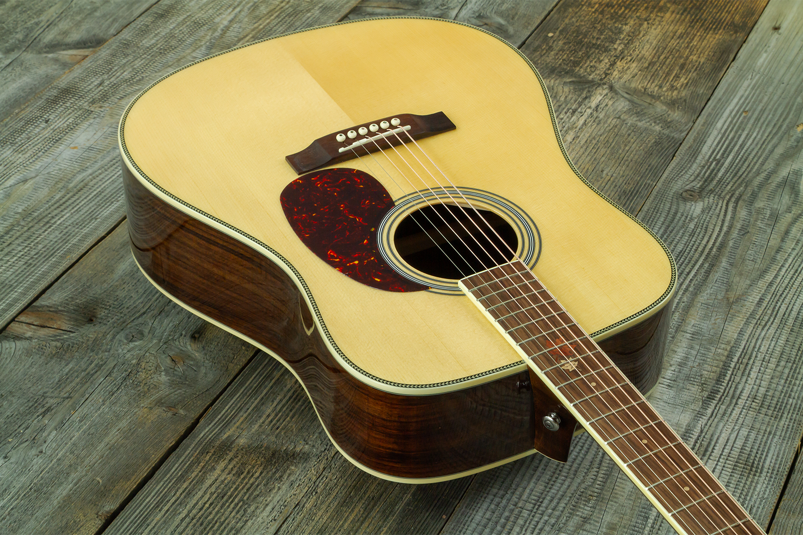 Wesland Dr800-nat Dreadnought Epicea Palissandre Rw - Natural - Folk guitar - Variation 4