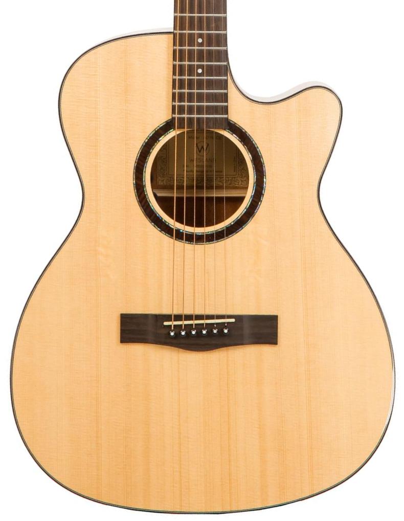 Electro acoustic guitar Wesland AD1M-CE NAT - Natural