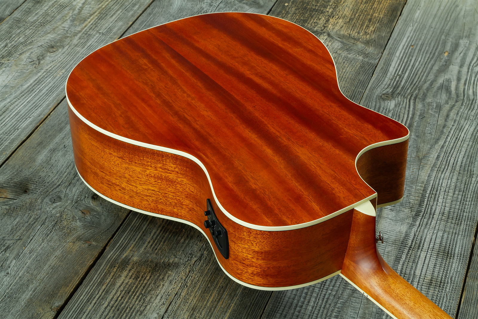 Wesland Om300-ce-nat Orchestra Cw Epicea Acajou Tec - Natural - Folk guitar - Variation 9