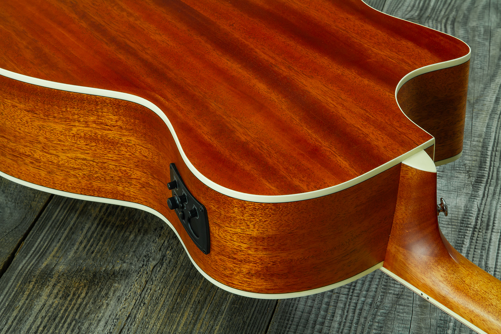 Wesland Om300-ce-nat Orchestra Cw Epicea Acajou Tec - Natural - Folk guitar - Variation 10