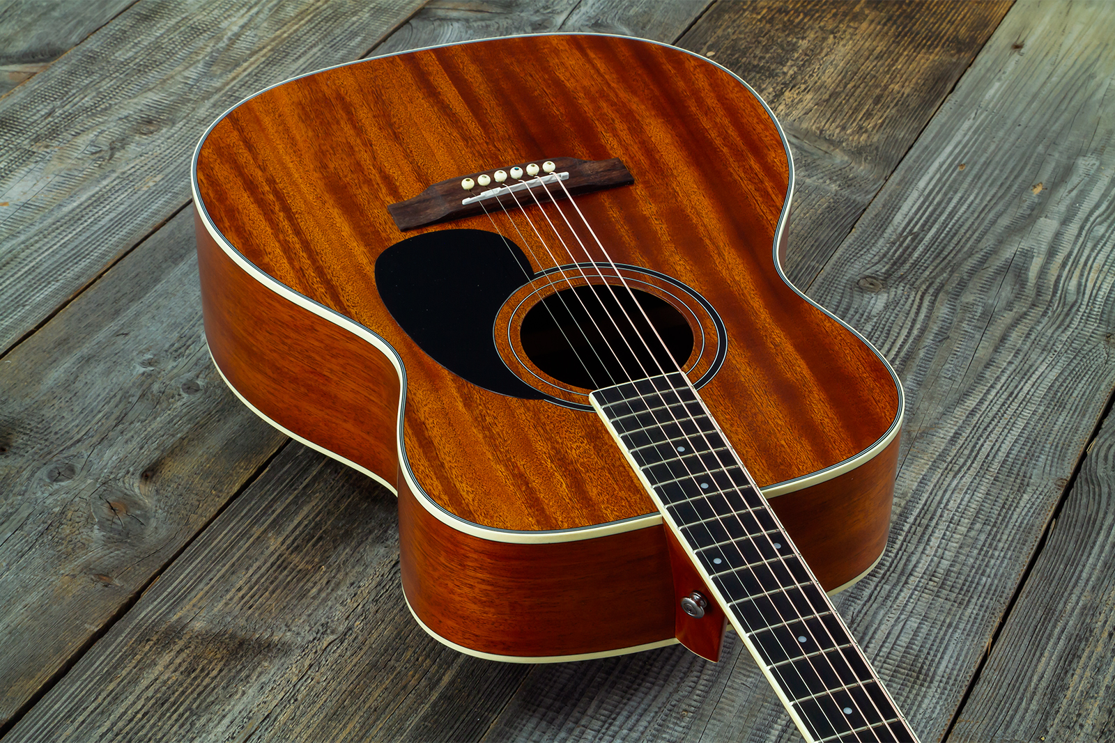 Wesland Om350-nat Om Tout Acajou Rw - Natural - Folk guitar - Variation 5