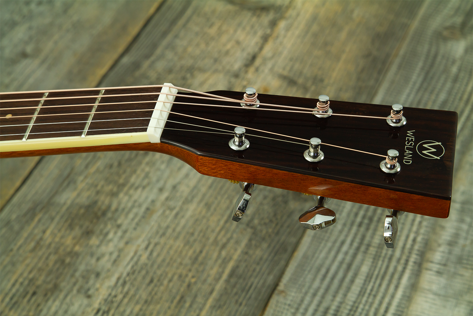 Wesland Om700-nat Om Epicea Acajou Rw - Natural - Folk guitar - Variation 9
