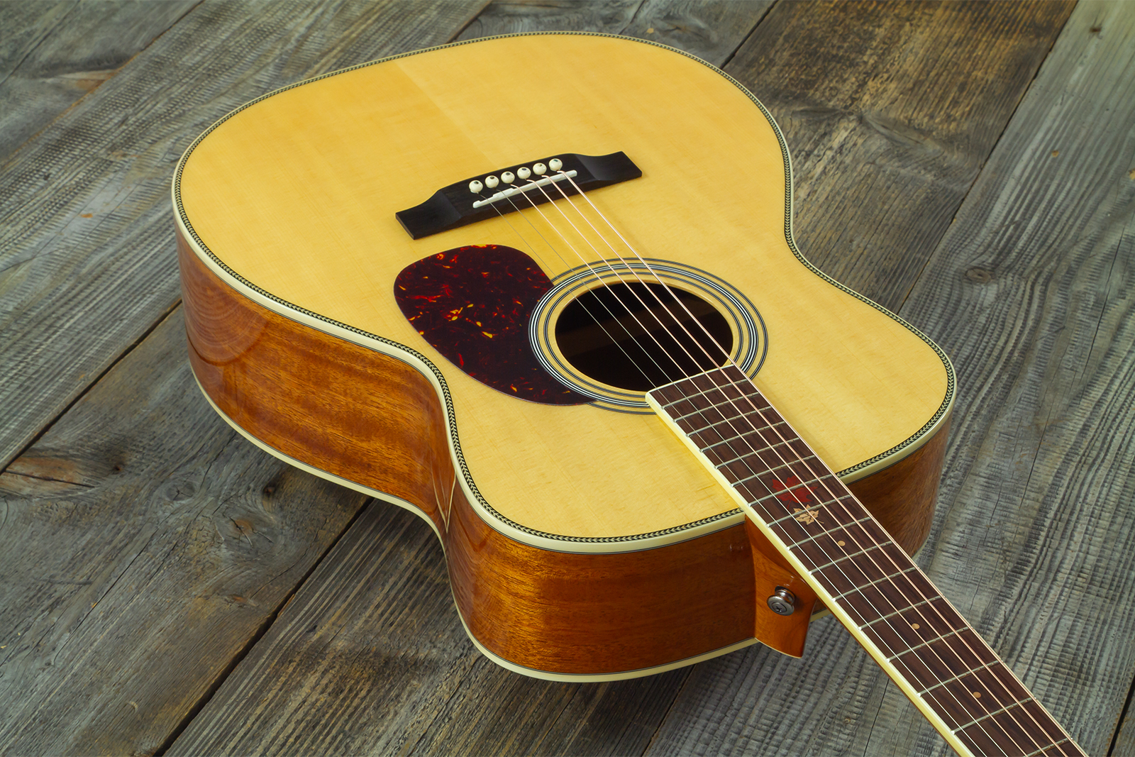 Wesland Om700-nat Om Epicea Acajou Rw - Natural - Folk guitar - Variation 2