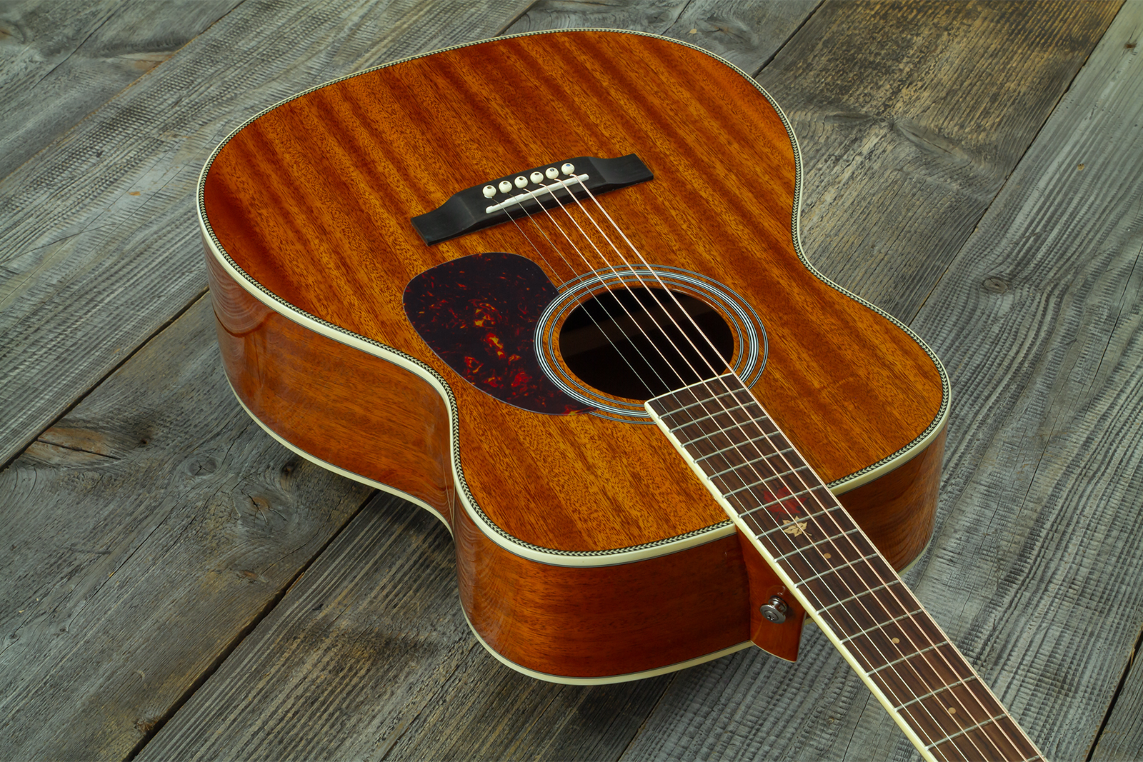 Wesland Om750-nat Om Tout Acajou Rw - Natural - Folk guitar - Variation 2