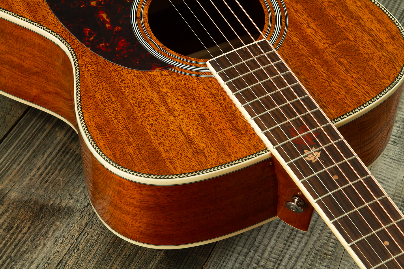 Wesland Om750-nat Om Tout Acajou Rw - Natural - Folk guitar - Variation 4