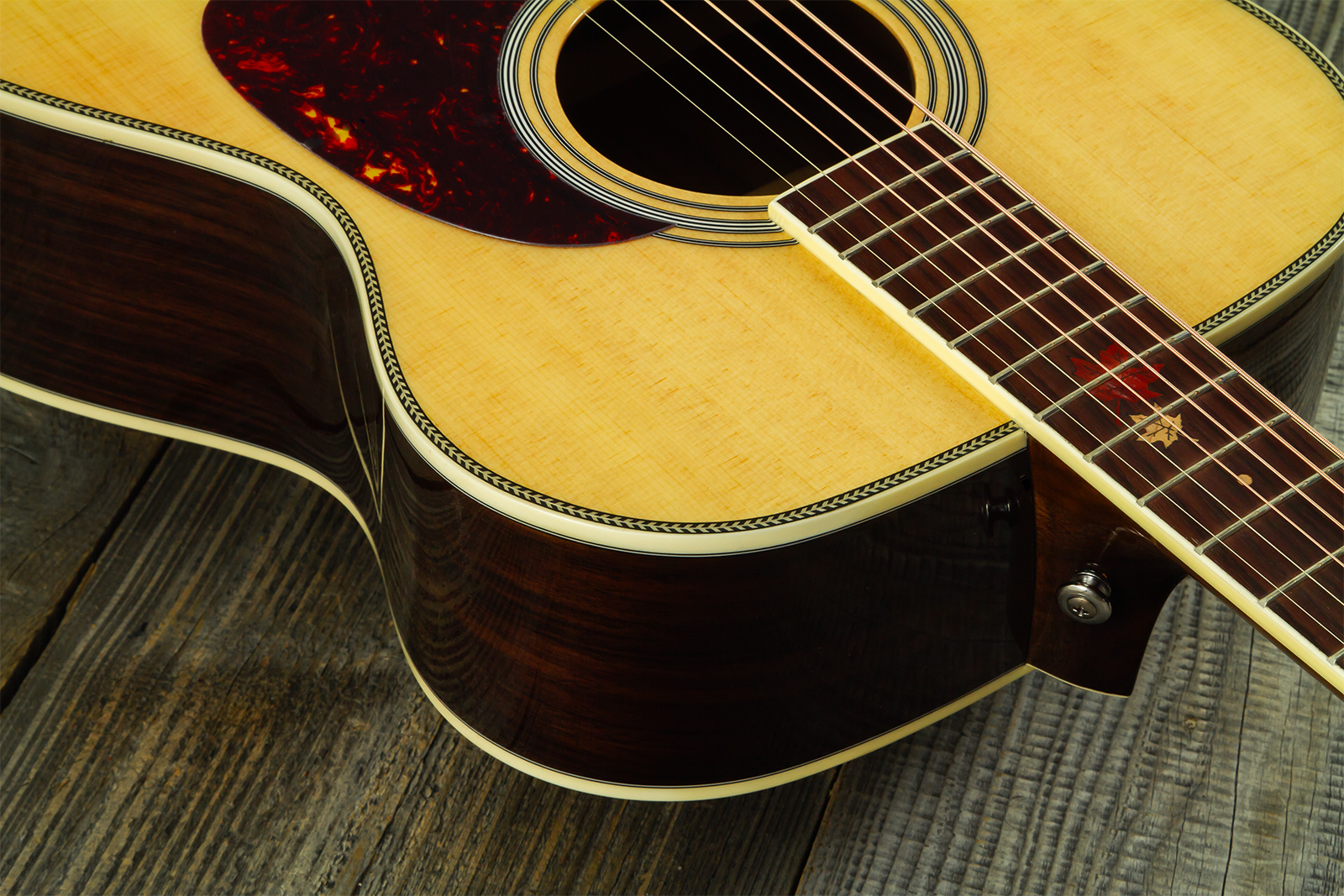 Wesland Om800-nat Om Epicea Palissandre Rw - Natural - Folk guitar - Variation 5