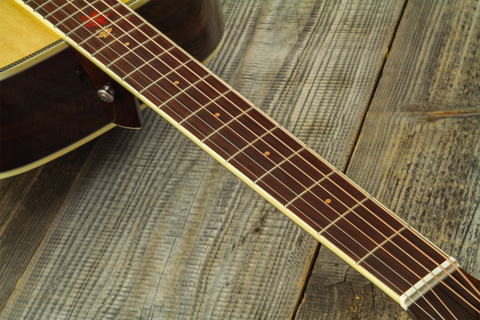 Wesland Om800-nat Om Epicea Palissandre Rw - Natural - Folk guitar - Variation 6